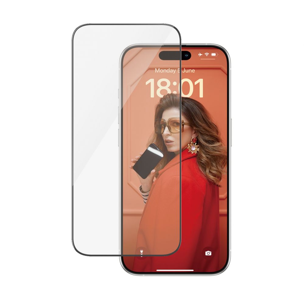 Чехол на заднюю панель PanzerGlass  Screen Protector iPhone 2023 6.1 Pro | Ultra-Wide Fit w. EasyAligner