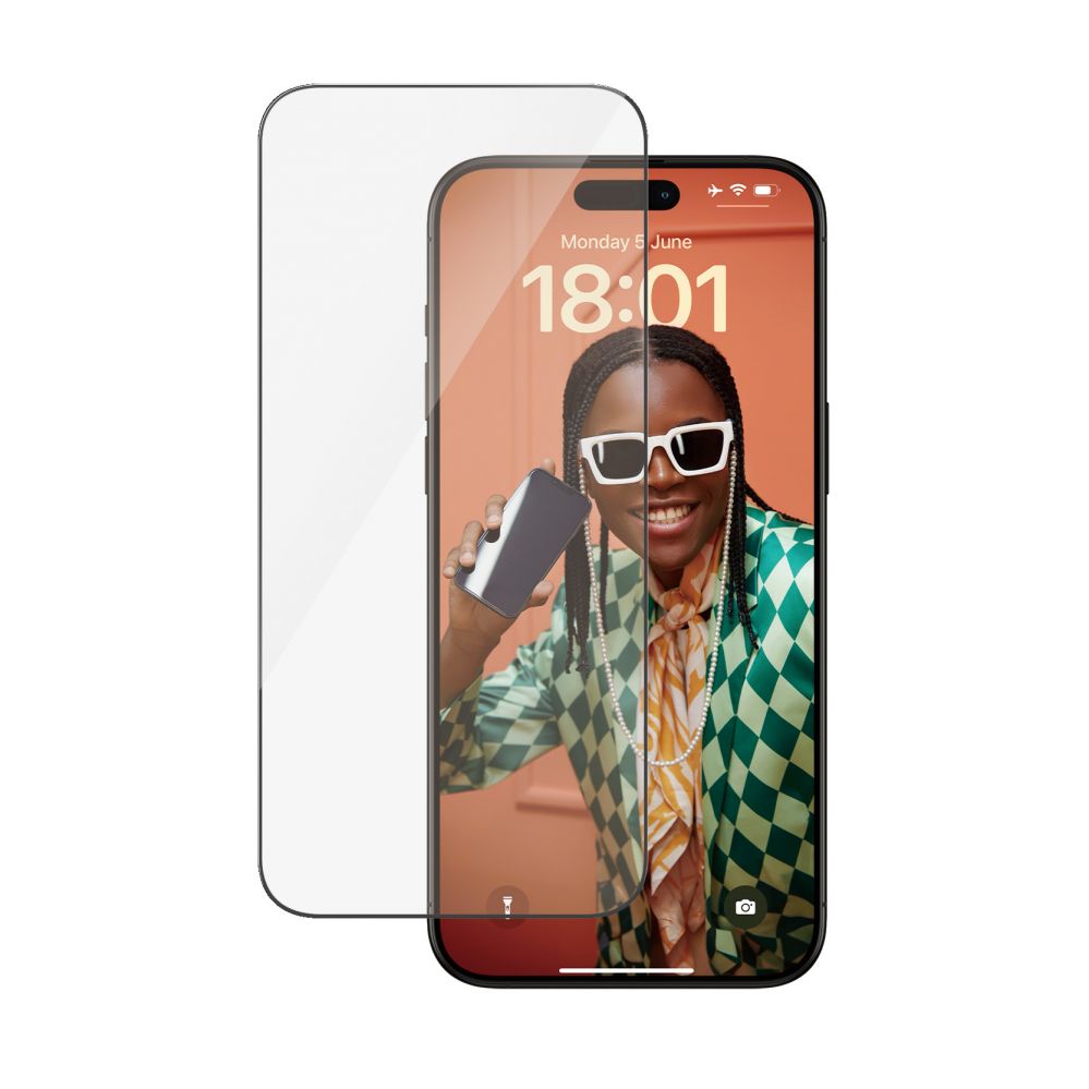 Tagakaaned PanzerGlass  Screen Protector iPhone 2023 6.7 Pro Max | Ultra-Wide Fit w. EasyAligner