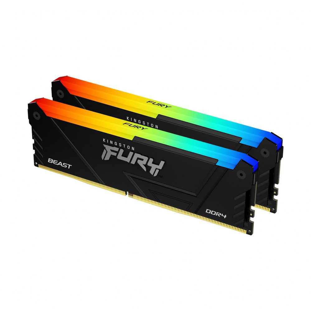 Operatiivmälu DDR4 Kingston  Fury Beast 16GB DDR4-3200 CL16 288-Pin DIMM Kit