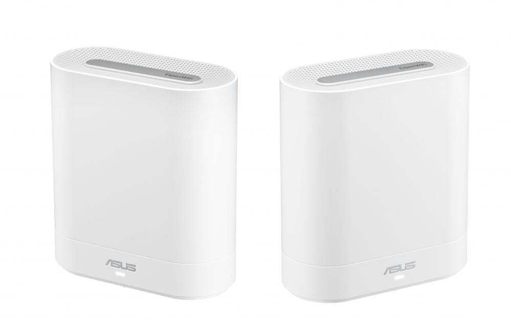 Роутер Asus  Wifi 6 802.11ax Tri-band Business Mesh System  EBM68 (2-Pack) 802.11ax, 4804 Mbit/s, 10/100/1000 Mbit/s, Ethernet LAN (RJ-45) ports 3, MU-MiMO No, No mobile broadband, Antenna type Internal, White
