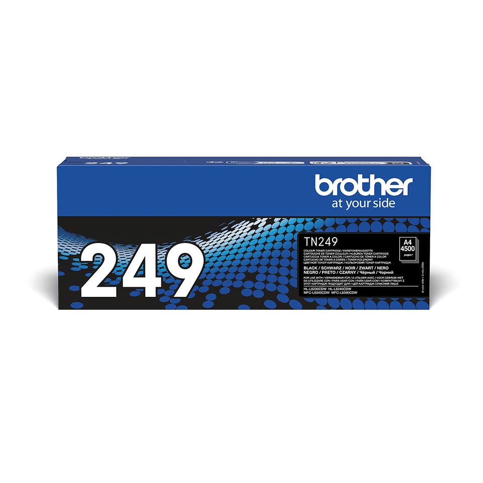 Аксессуары и расходные материалы Brother  TN249BK Toner Cartridge, Black
