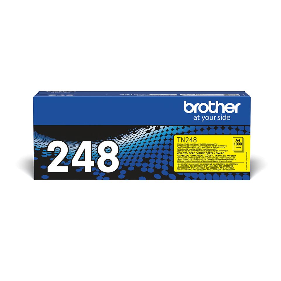 Аксессуары и расходные материалы Brother  TN248Y Toner Cartridge, Yellow