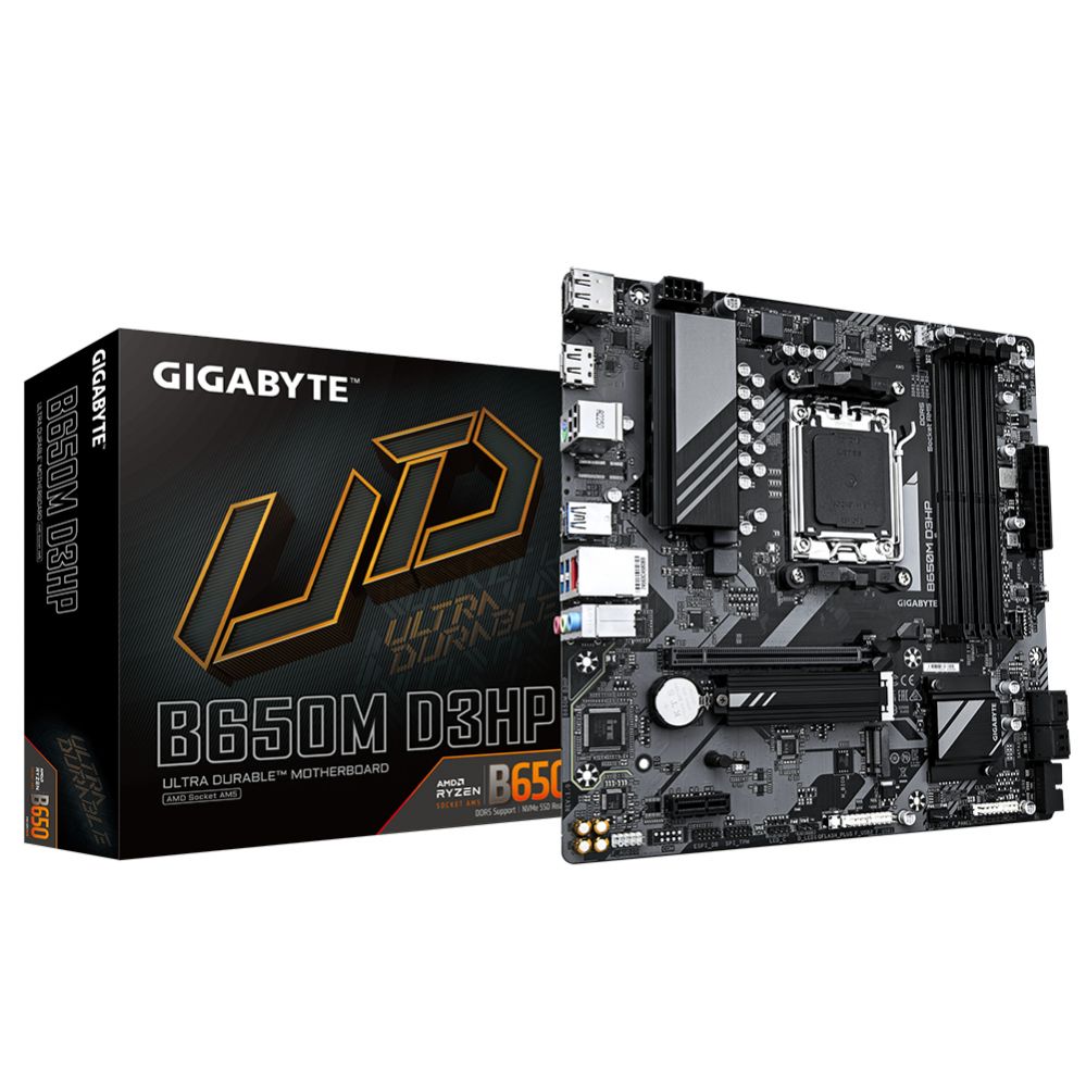 Intel protsessori emaplaat Gigabyte  B650M D3HP 1.0 M/B