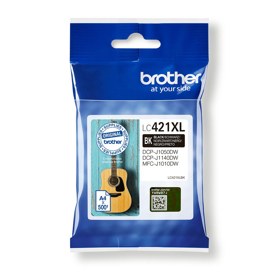 Tarvikud ja tarvikud Brother  LC421XLBK Ink Cartridge, Black
