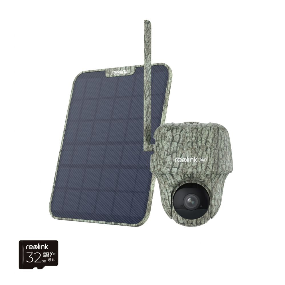 Веб камера Reolink  Hunting Camera with Solar Panel Go Series G450  PTZ 8 MP Fixed Micro SD, Max. 128 GB