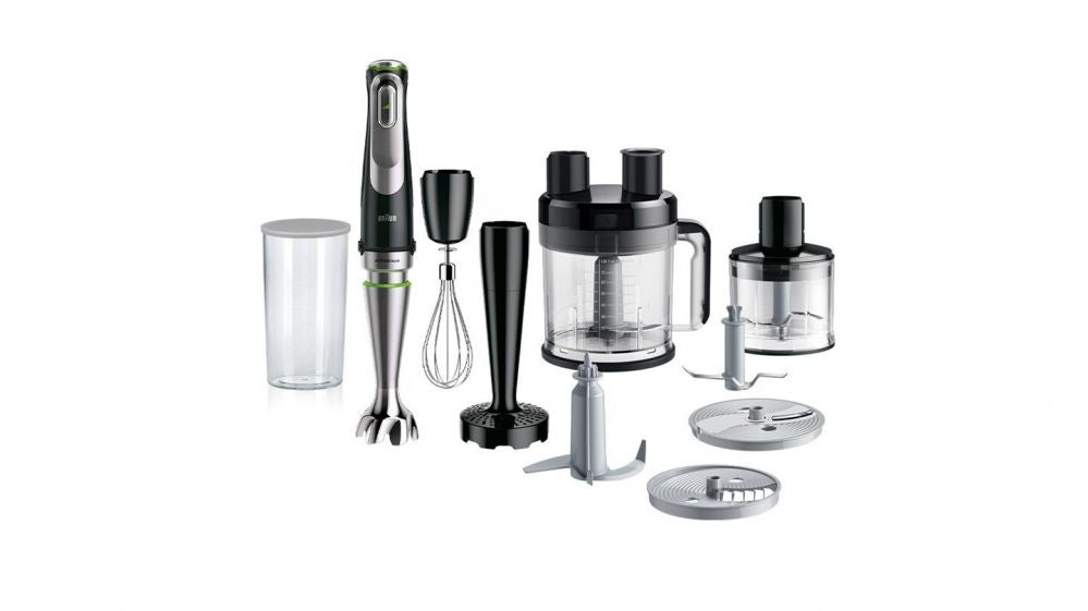 Mikserid ja blenderid Braun  MQ9187XLI MultiQuick 9 Hand Blender, Black/Stainless Steel