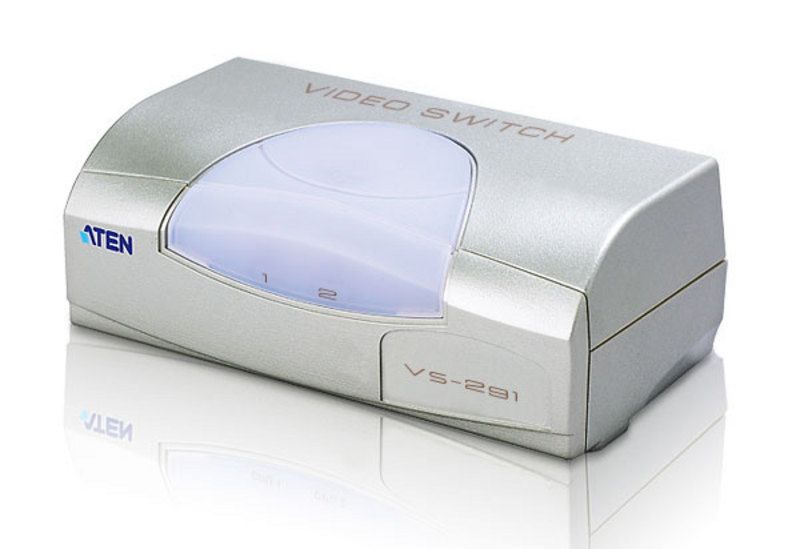Server – muud tarvikud Aten  VS291-A7-G 2-Port VGA Switch