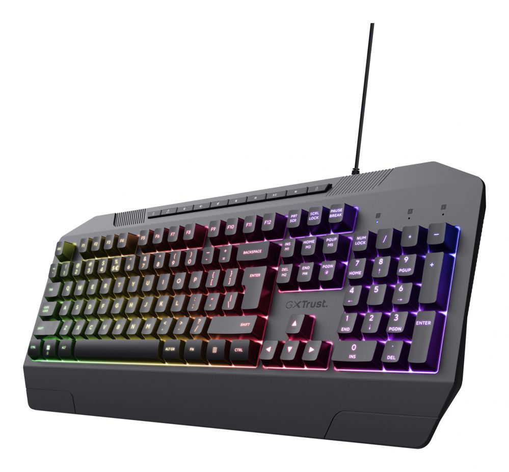 Компьютерная клавиатура Trust  KEYBOARD USB GXT 836 EVOCX/ENG 24722