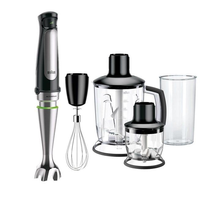 Mikserid ja blenderid Braun  | MultiQuick 7 Hand Blender | MQ 7045X | Hand Blender | 1000 W | Number of speeds 6 | Chopper | Black/Stainless steel