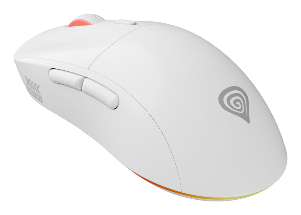 Computer mouse Genesis  Zircon XIII Custom | Wireless | Gaming Mouse | 2.4 GHz, USB | White