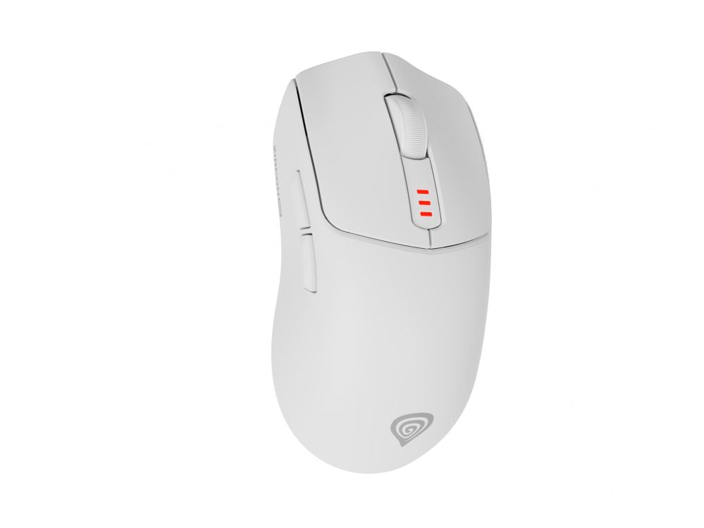 Arvutihiir Genesis  Zircon 500 | Wireless/Wired | Gaming Mouse | 2.4 GHz, Bluetooth, USB | White