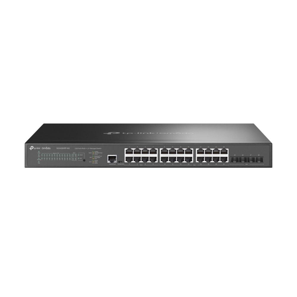 Võrgulülitid TP-Link  NET SWITCH 24PORT 1000M 4SFP+/OMADA SG3428XPP-M2