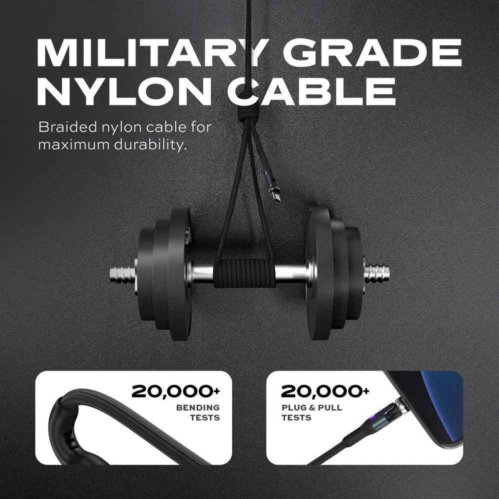 Cable statik  STATIK Statik 360 Pro Cable 2.0 USB-C Only; 1m, Black