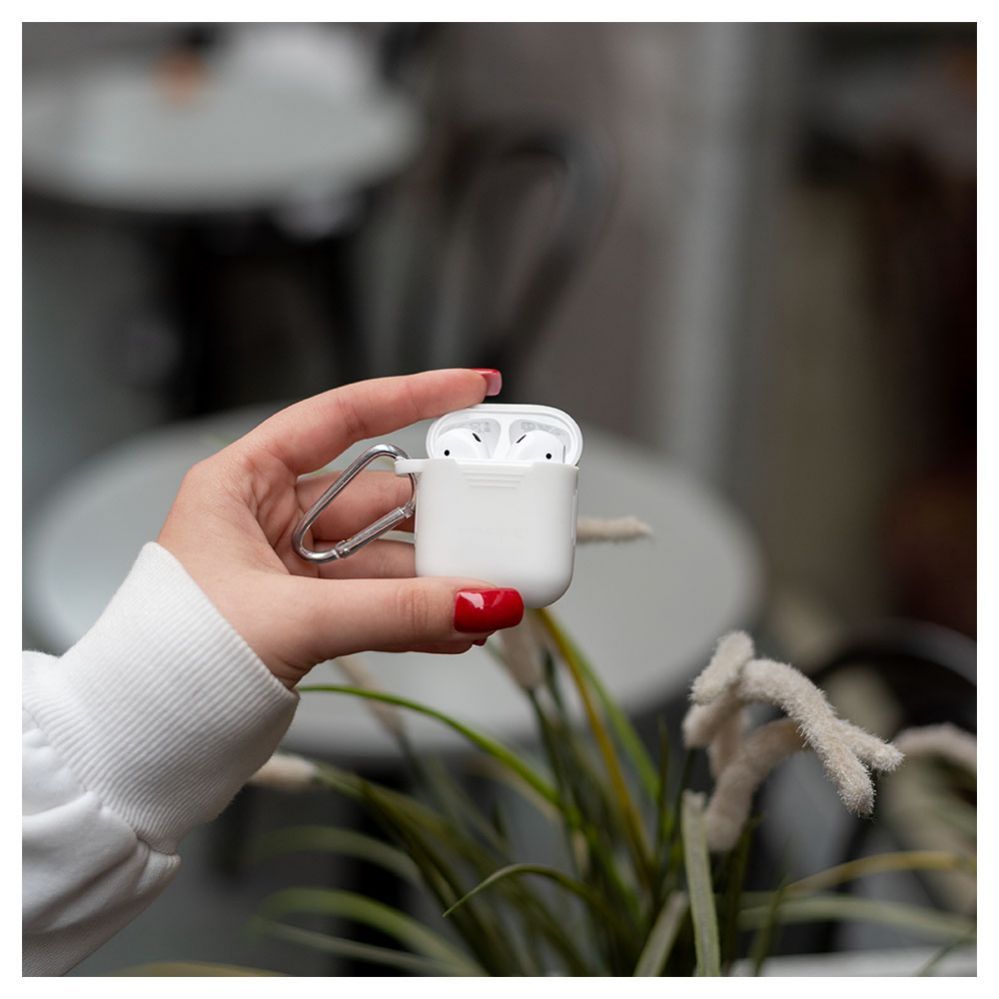 Headphone case Evelatus Apple Airpods Case EAC04 White