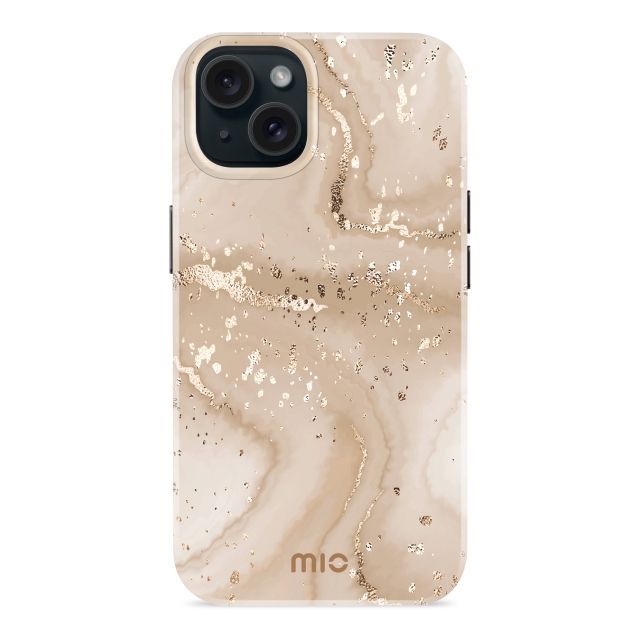 Tagakaaned Mio  MIO Gold Marble Magsafe Compatible for iPhone 13/14/15