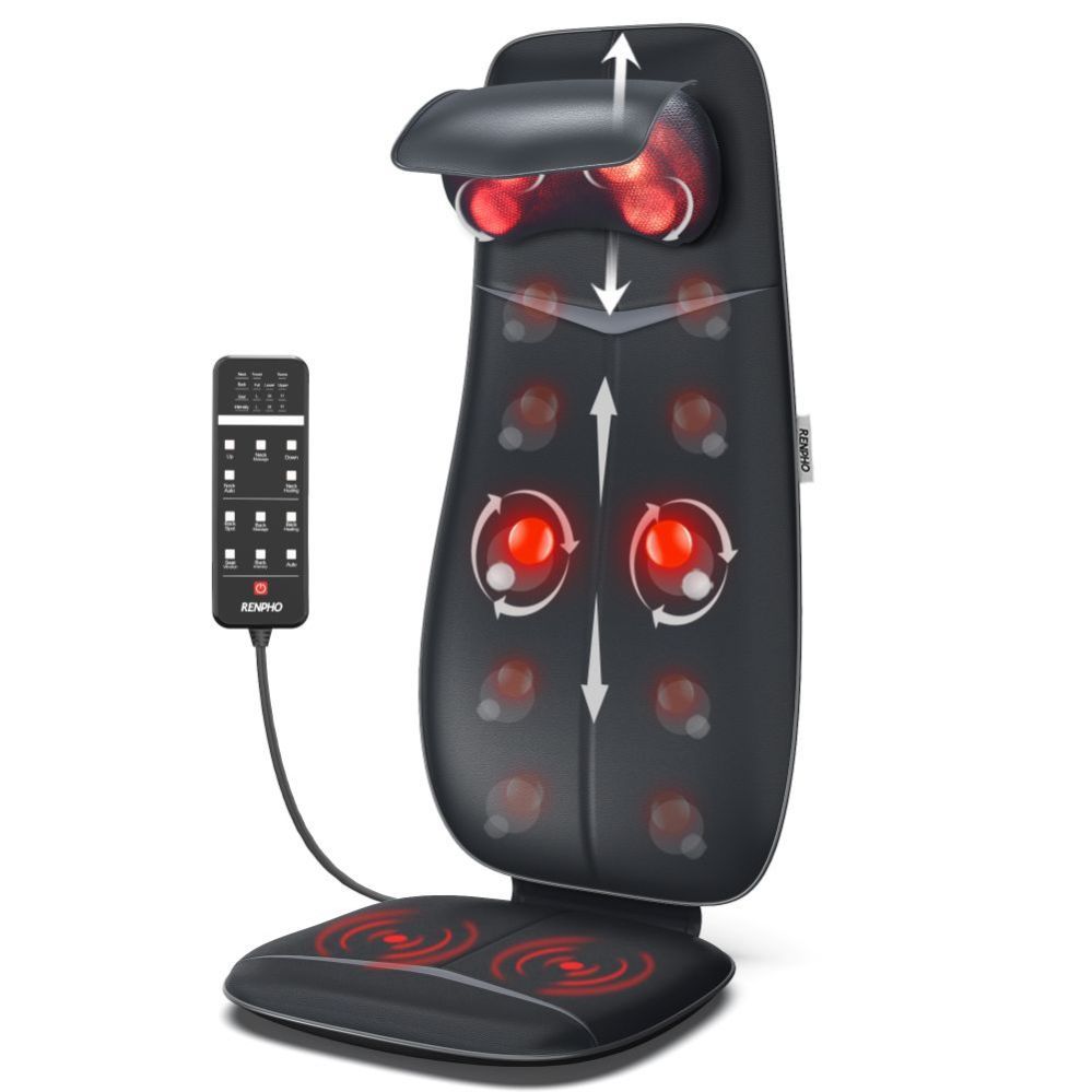 Умное устройство renpho  RENPHO Neck & Back Massage Cushion S Black