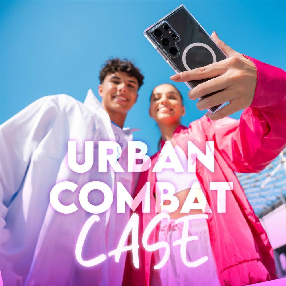 Чехол на заднюю панель PanzerGlass  CARE by PanzerGlass Flagship Case Urban Combat w. Clear Frame Samsung Galaxy S25, Transparent