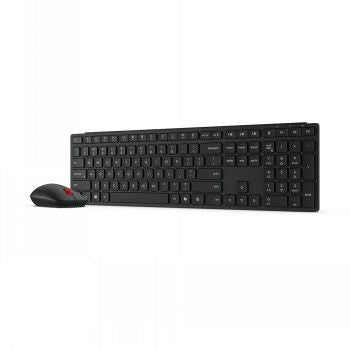 Компьютерная клавиатура Lenovo  LENOVO WIRELESS MULTI-MODE PRO COMBO KEYBOARD AND MOUSE 6000 - U.S. ENGLISH WITH EURO SYMBOL AI