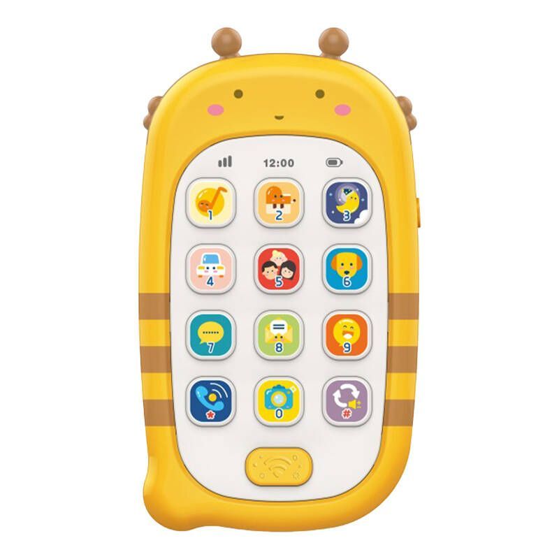 Muu telefoni lisavarustus Huanger  Huanger HE0536 toy phone with recording function (yellow)