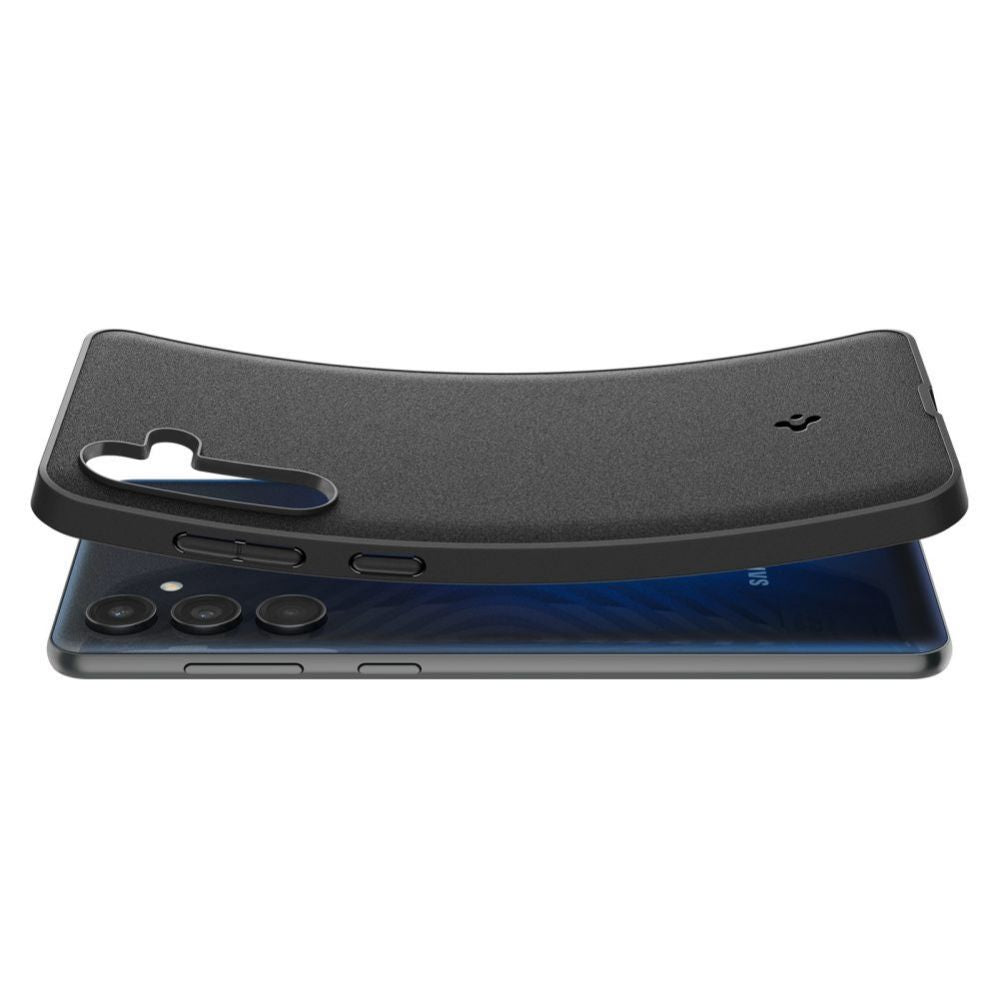 Tagakaaned Spigen - Spigen Essential SandBlast Case for Samsung Galaxy M55 5G - Matte Black