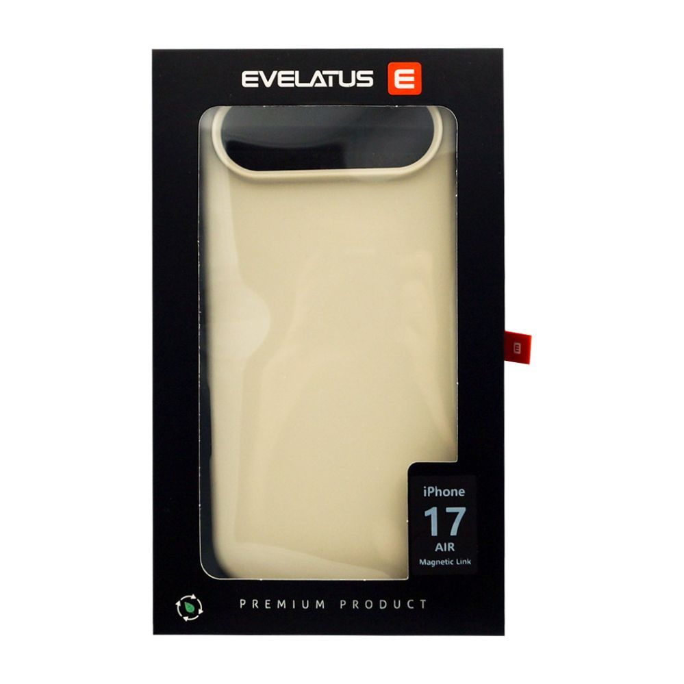 Чехол на заднюю панель Evelatus Apple iPhone 17 Air Premium Magsafe Soft Touch Silicone Light Gold