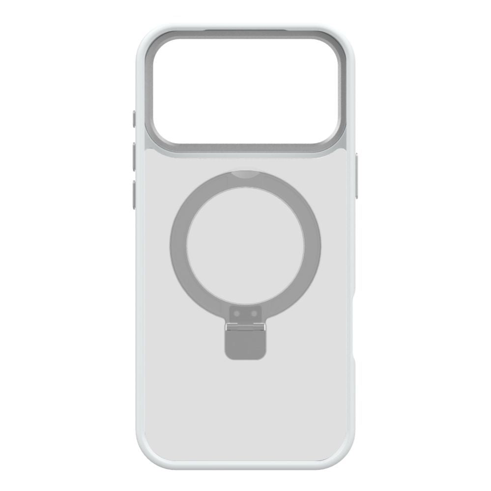 Чехол на заднюю панель Evelatus Apple iPhone 17 Pro Max Shield Case With MagSafe & Stand Matte Silver