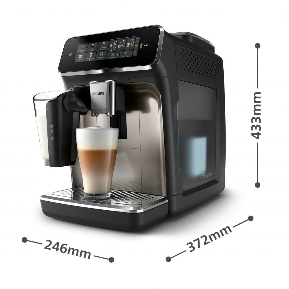 Другая малая бытовая техника Philips  Espresso Coffee Maker | EP3347/90 | Pump pressure 15 bar | Built-in milk frother | Fully automatic | 1500 W | Black