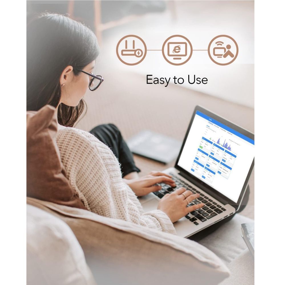 Ruuterid Cudy  LT500D LinkCell AC1200 4G LTE Cat4 Router Dual Band WiFi SIM VPN Detachable Antennas Mesh White