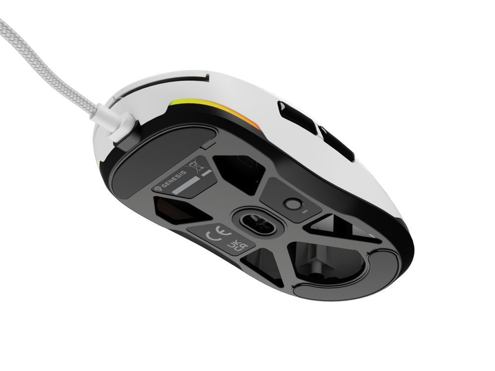 Компьютерная мышь Genesis  Gaming Mouse | Krypton 660 | Wired | USB Type-A | White