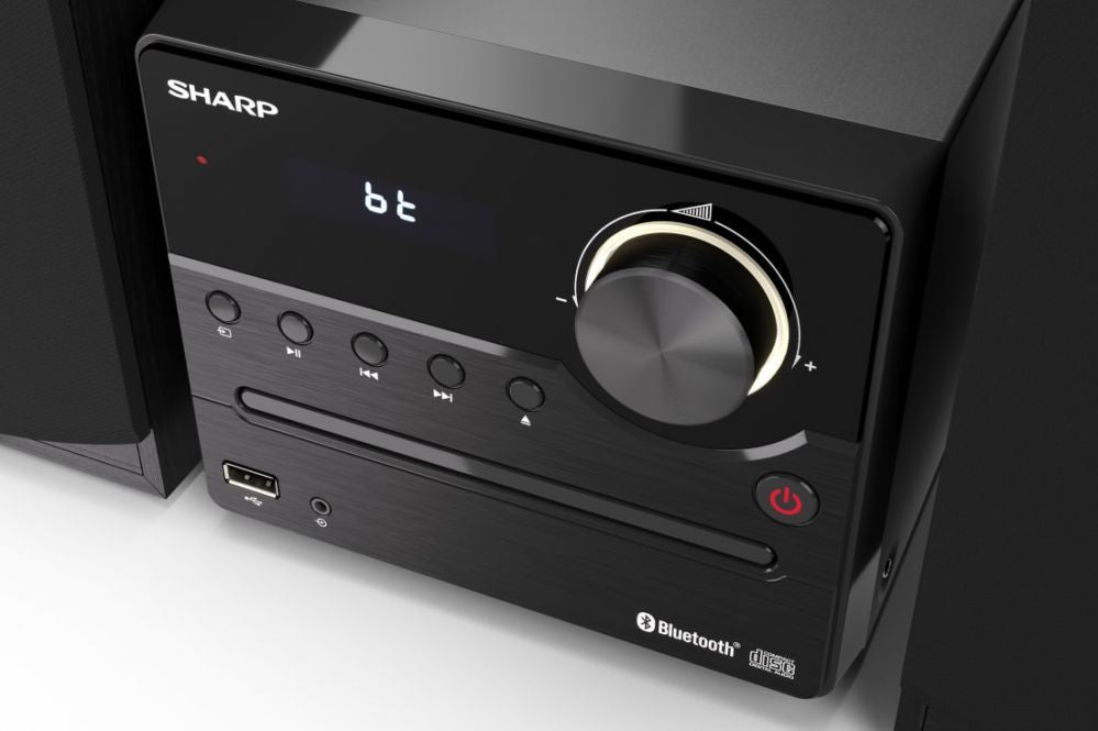 Interaktiivne lahendus Sharp  XL-B512(BK) Hi-Fi Micro System, CD/FM/USB/Bluetooth v5.0, 45W, Black