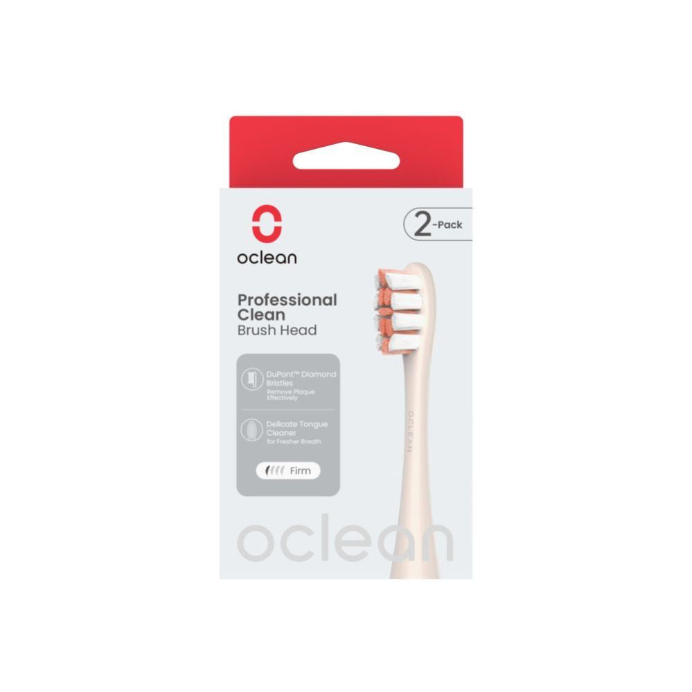 Muud kaubad oclean  Oclean Professional Clean Brush Head P1C8 Golden 2pcs