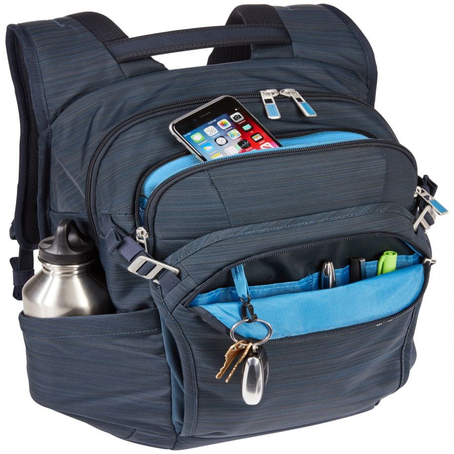 Sülearvuti kott Thule  Backpack 24L CONBP-116 Construct Carbon Blue, Backpack for laptop
