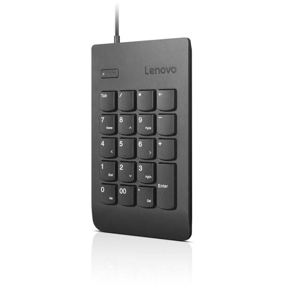 Arvuti klaviatuur Lenovo  Essential USB Numeric Keypad Gen II Wired, Black