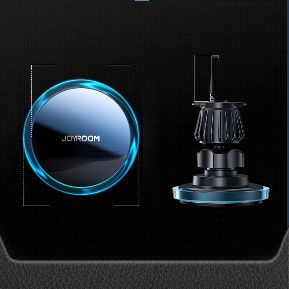 Automaatne hoidja Joyroom  Joyroom car phone holder with 15W Qi inductive charger (MagSafe compatible) for air vent, silver (JR-ZS291) Black