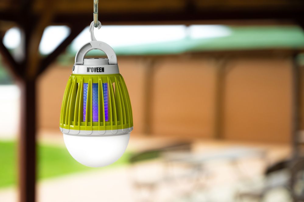 Teine toode Noveen  2in1 Wireless build-in battery Outdoor - Indoor Insect killer 1000V Lamp 40m2 + 5W LED