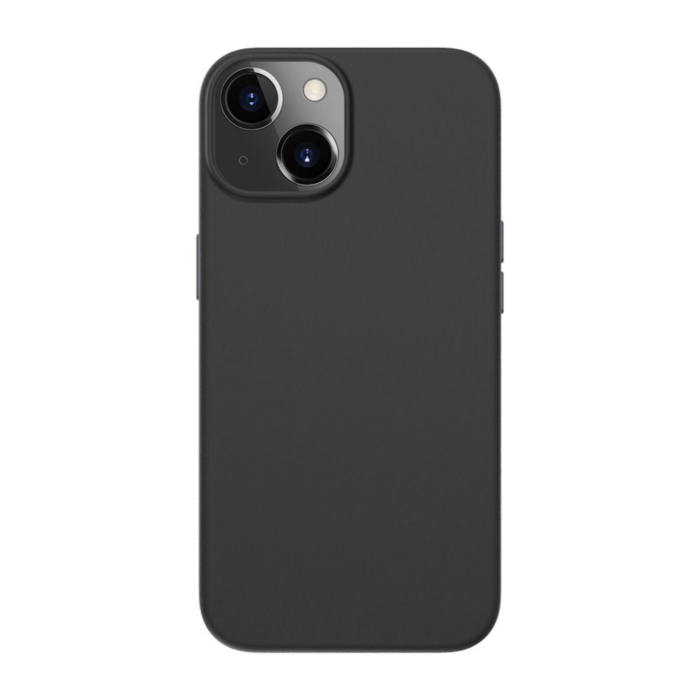 Tagakaaned Evelatus Apple iPhone 14 Genuine Leather Case with MagSafe Black