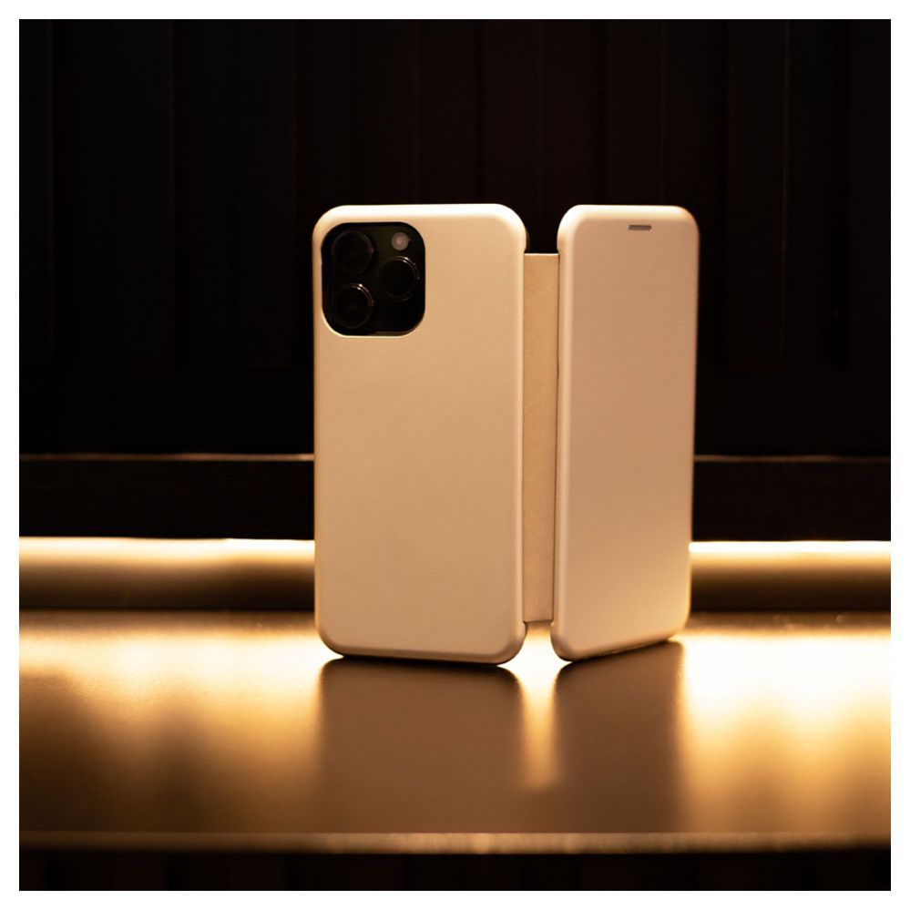 Kaaned - kaaned Evelatus Apple iPhone 13 Pro Book Case Gold