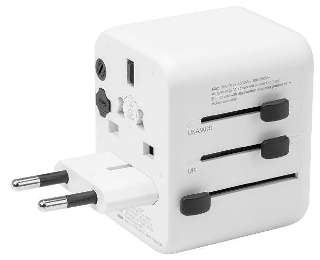 Адаптер Tactical  PTP Travel 12W Adapter White