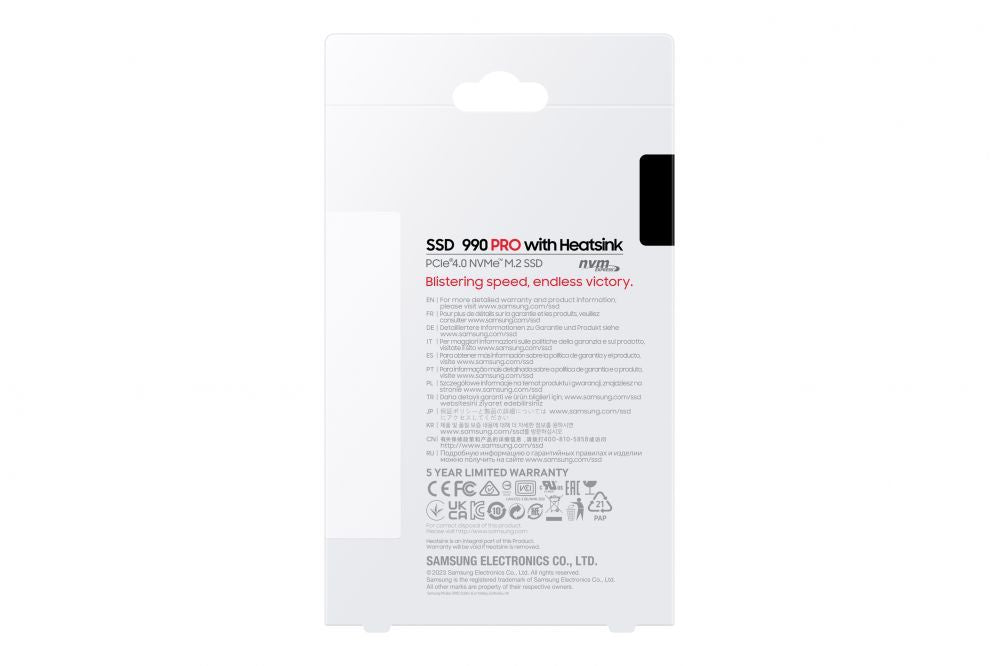 Жесткий диск SSD Samsung  990 PRO with Heatsink NVMe M.2 SSD 2TB