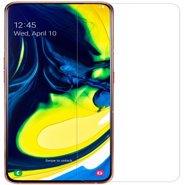 Kaitseklaasid Evelatus Samsung A80 0.33 Flat Clear Glass Japan Glue Anti-Static