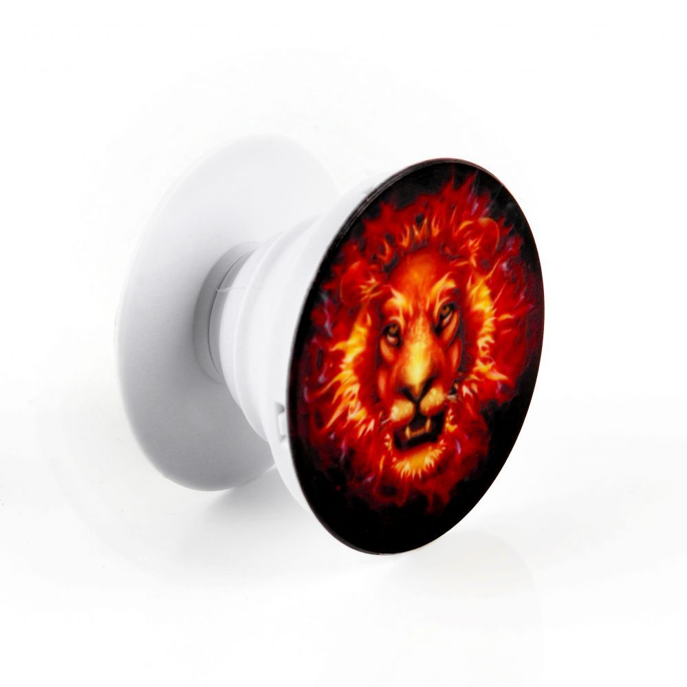 Universaalne telefonihoidja (Popsocket) iLike  Universal Pop Holder Fire Lion