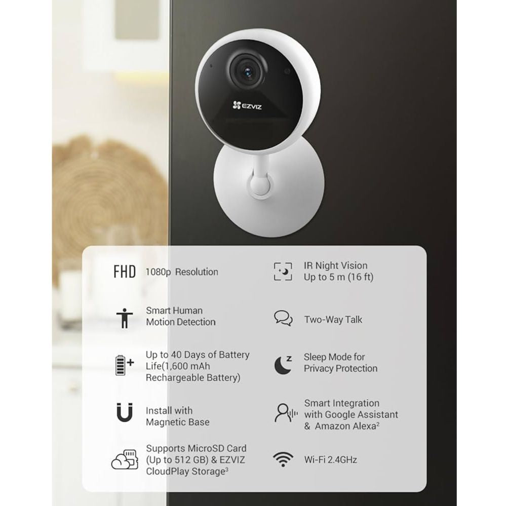 Video camera EZVIZ  CB1 1080p IP Wi-Fi CS-CB1-R100-1K2WF