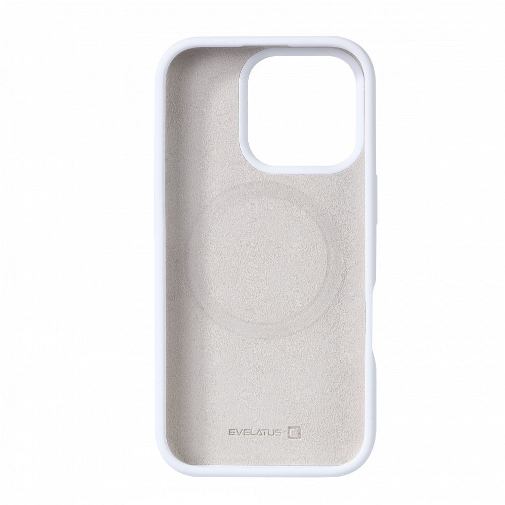 Tagakaaned Evelatus Apple iPhone 16 Pro Max Premium Magsafe Soft Touch Silicone Case White