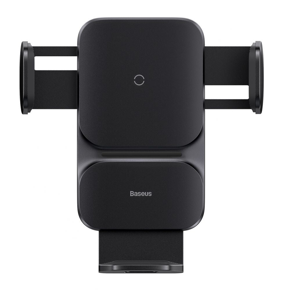 Adapter Baseus Baseus Wisdom Inductive Charger Car Phone Holder for Grille Black (CGZX000001)