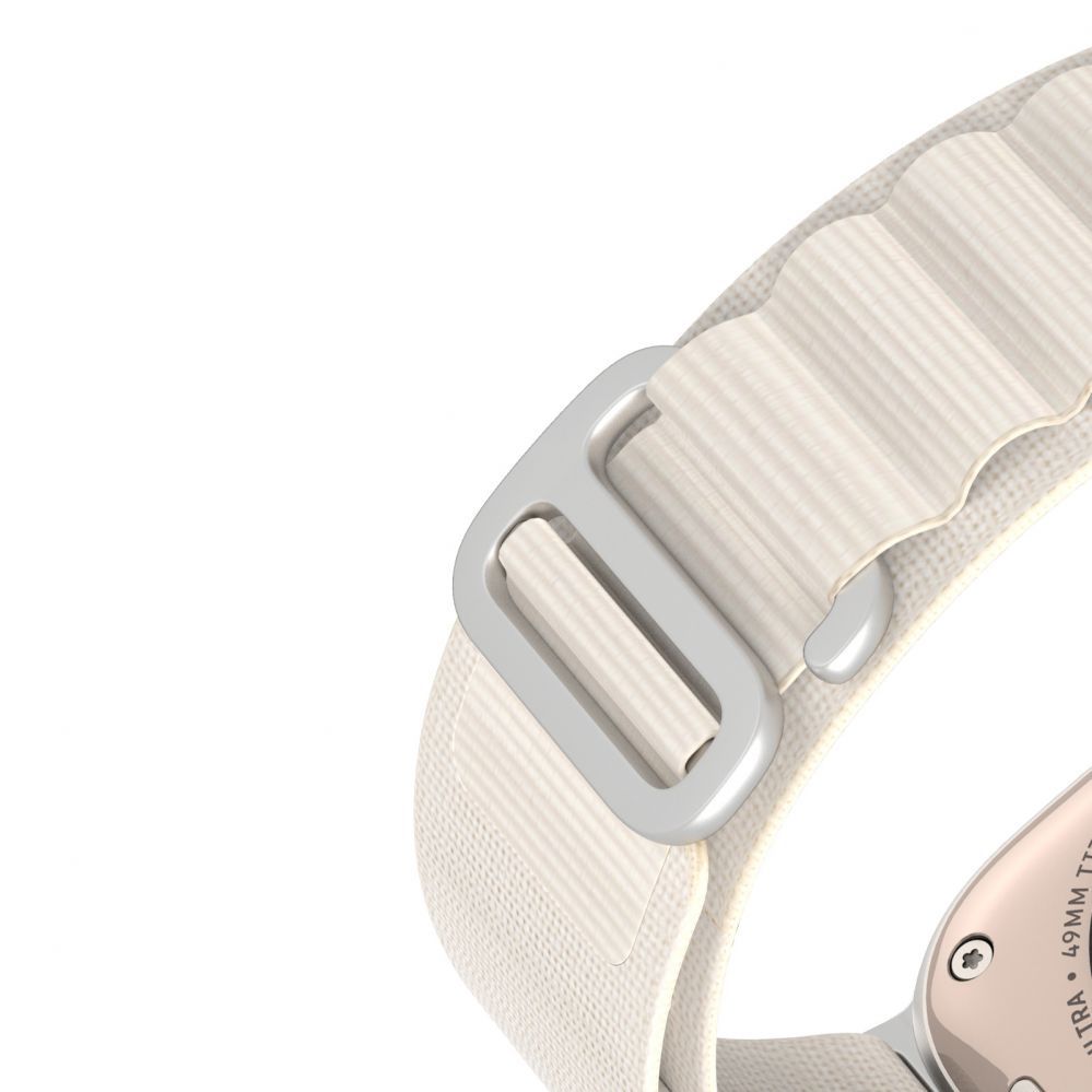 Rihm Dux Ducis  Sport Buckle Strap for Apple Watch 38/40/41/42MM Starlight