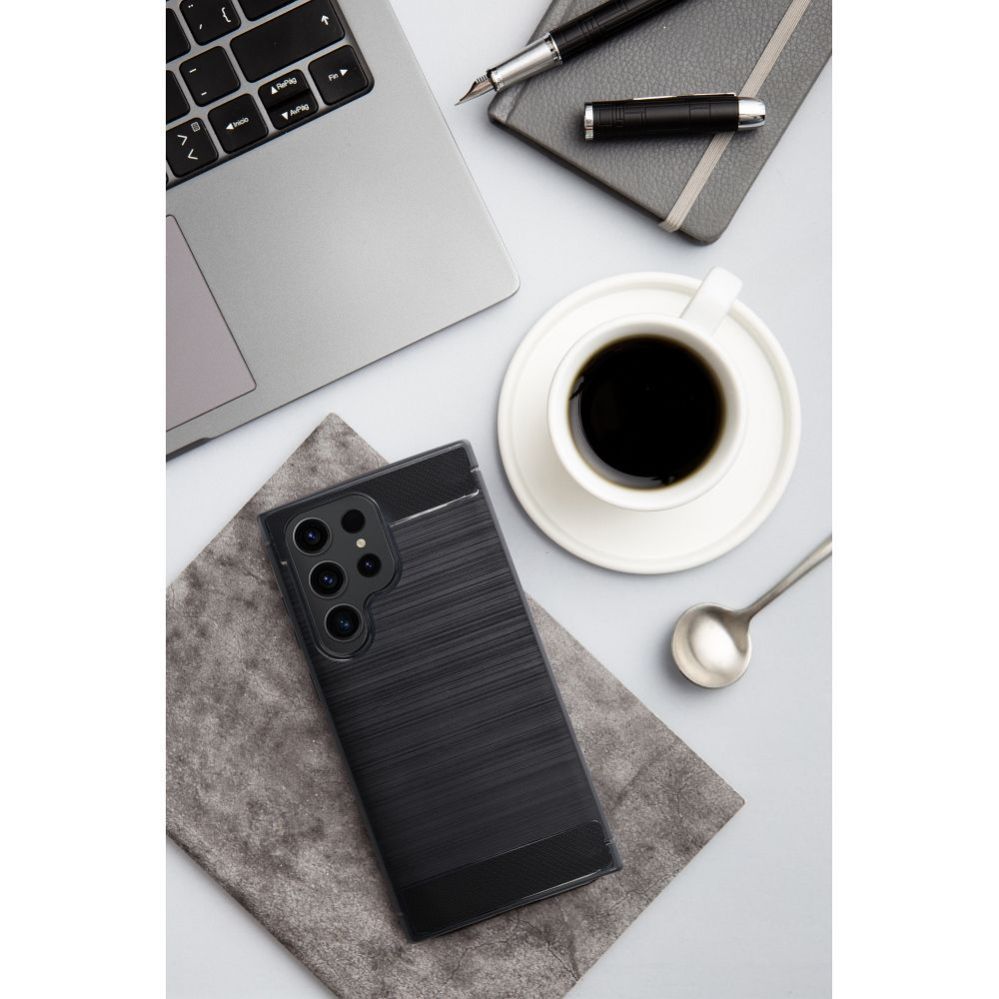 Back panel cover OEM  Case for Samsung S25 ULTRA Carbon black