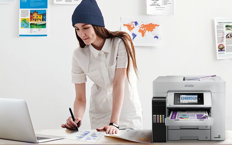 Printer EPSON Multifunctional Printer EcoTank L6580 Colour, Inkjet, A4, Wi-Fi, Light Grey