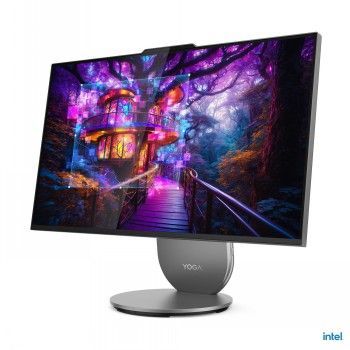 Personal computer Lenovo  LENOVO YOGA AIO ULTRA 7 255H/27" QHD (2560X1440) IPS 400NITS, 99% SRGB, 4 SIDE LIKE, 120HZ/16GB/1TB SSD/INTEL ARC 140T/JBL SPEAKERS/W11H/ENG (LUNA GREY)
