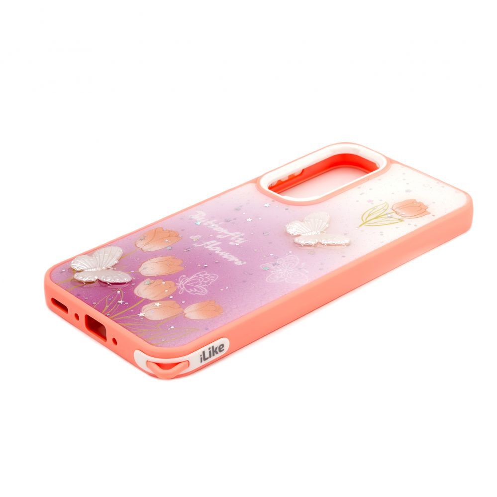 Чехол на заднюю панель iLike Samsung Galaxy A55 EPOXY CARTOON COVER Light Pink