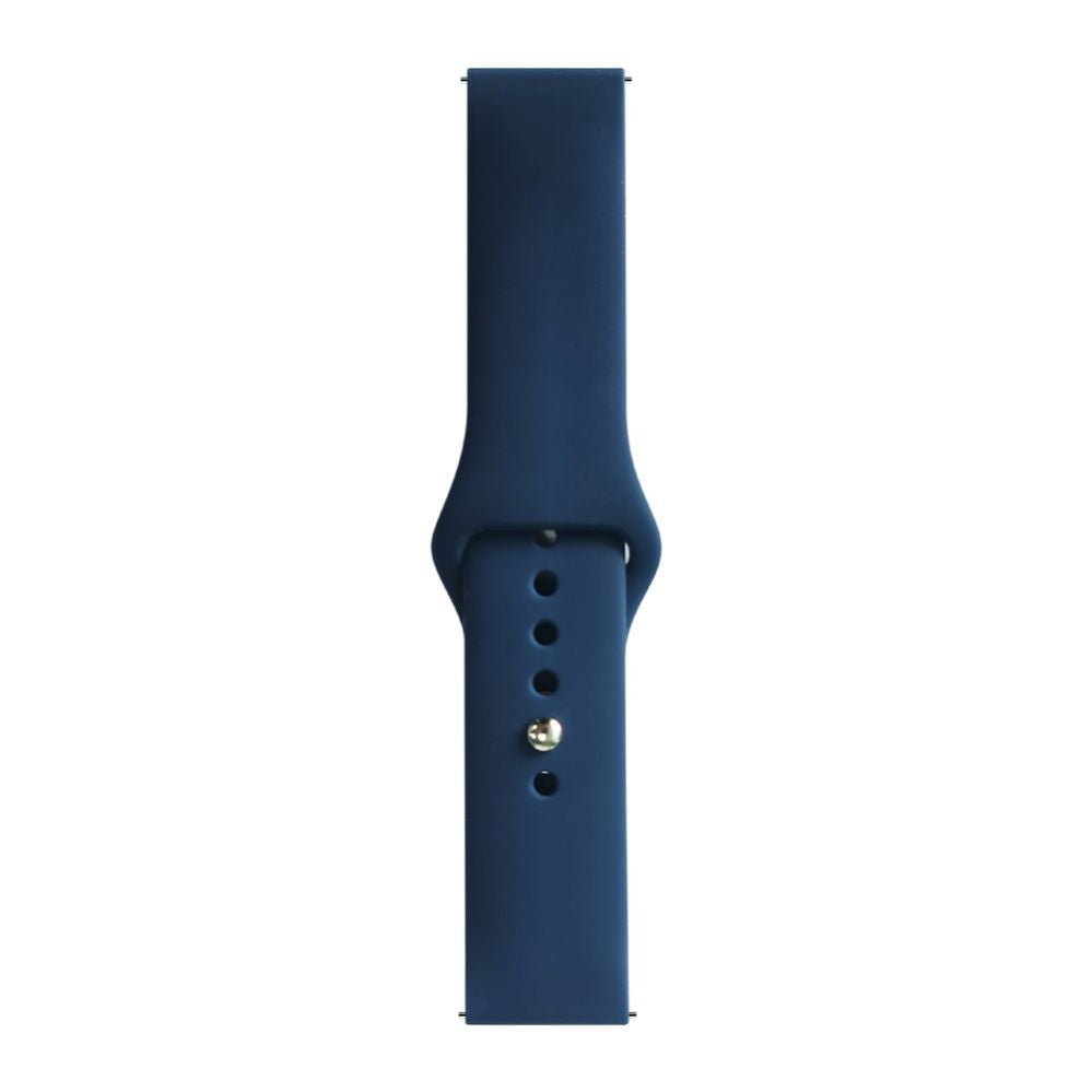 Strap Evelatus  Evelatus Watch 20mm Silicone Loop Watch Straps (130mm M/L) Blue
